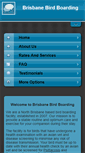 Mobile Screenshot of brisbanebirdboarding.com