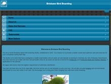 Tablet Screenshot of brisbanebirdboarding.com